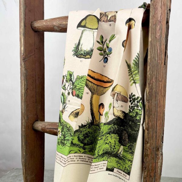Vintage Foraging Cotton Tea Towel - Image 3