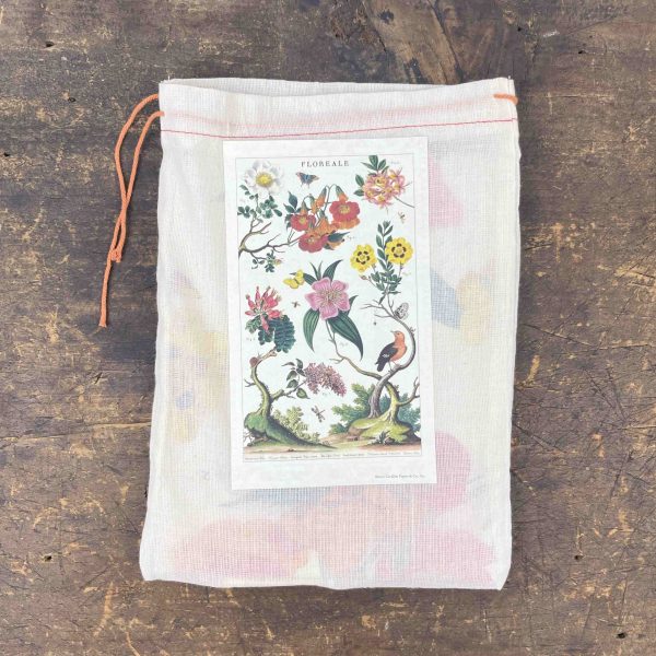 Vintage Floreale Cotton Tea Towel